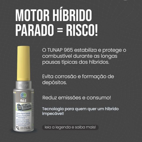 Limpador do Injetor Hibrido TUNAP 965 200ml