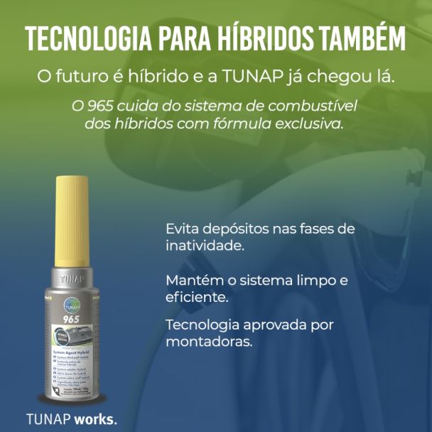 Limpador do Injetor Hibrido TUNAP 965